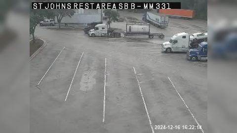 Traffic Cam Clarksville: TPAS-20322: I-95 SB St Johns N Rest Area B