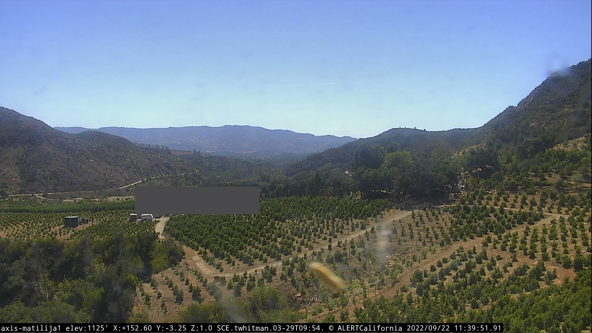 Traffic Cam Ojai: Matilija