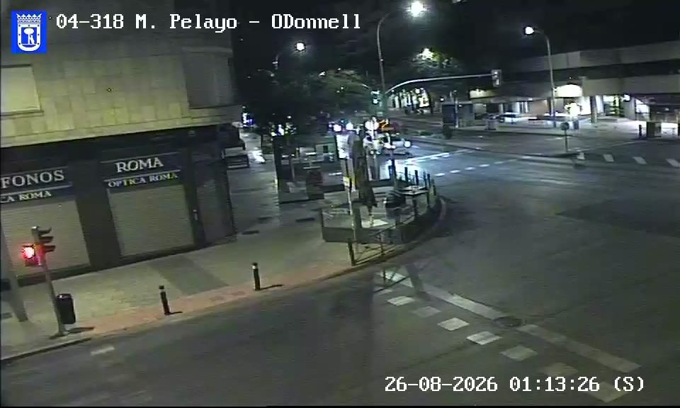Traffic Cam Recoletos: MENENDEZ PELAYO - O'DONNELL