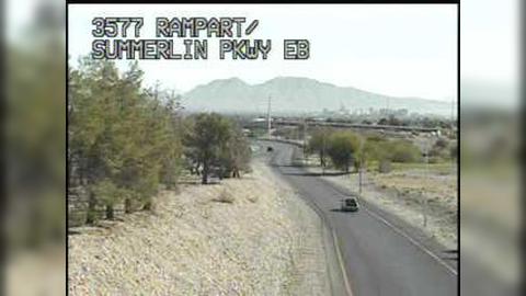 Traffic Cam The Hills South: Rampart and Summerlin Pkwy EB