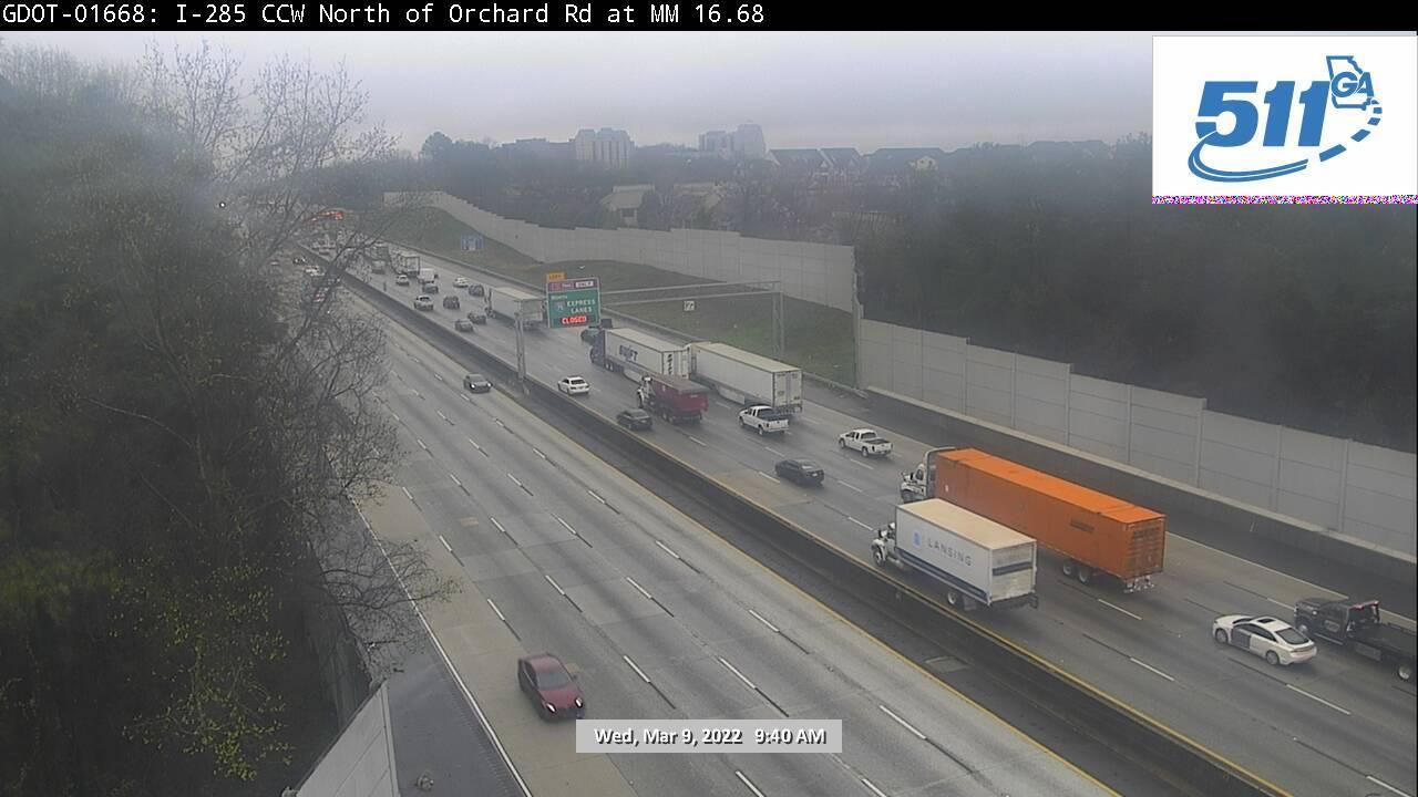 Traffic Cam Vinings: GDOT-CAM-