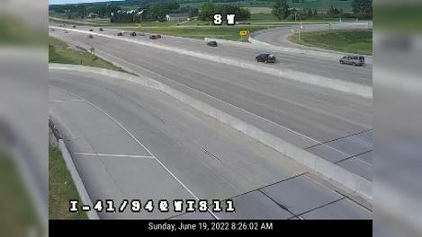 Traffic Cam Mount Pleasant: I-41/94 S @ WI-11