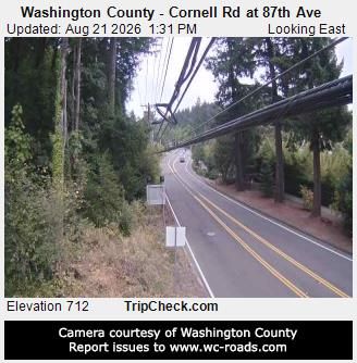 Traffic Cam West Haven: Washington County - Cornell Rd at 87th Ave