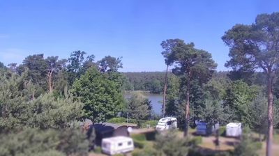 Rathenow West: Livespotting - Webcam am Campingplatz Rathenow am Steckelsdorfer See