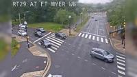 Rosslyn: LEE HWY AT FT. MYER DR. (WB) - Day time