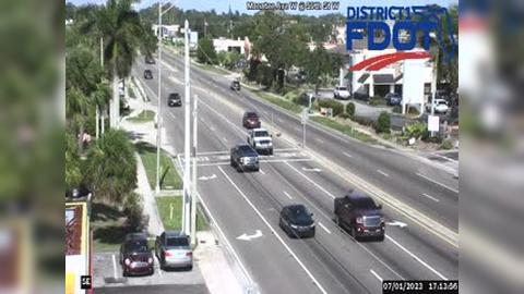 Traffic Cam West Bradenton: MA SR64/Manatee Ave @ 59th St W 4029/508