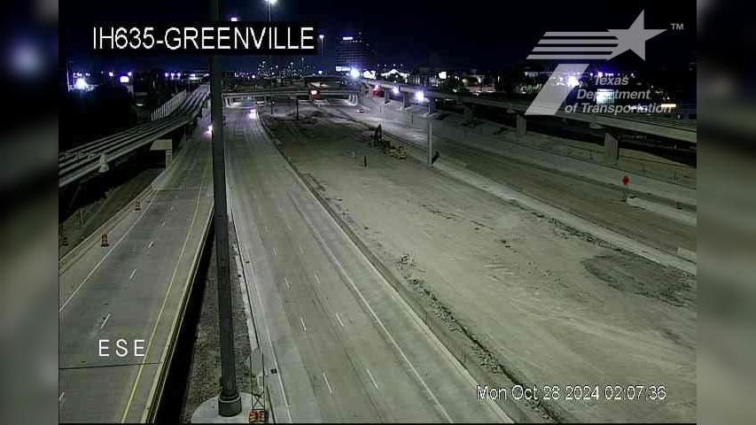 Traffic Cam Dallas › East: I-635 @ Greenville