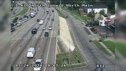 Traffic Cam Houston › West: I-610 North Loop @ North Main