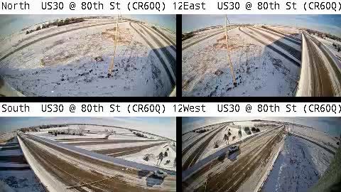 Traffic Cam Fairfax: CR - US 30 @ 80th St SW (60Q)