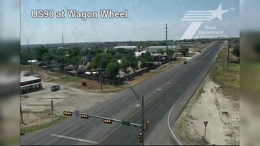 Traffic Cam Los Campos Number 1,2 and 5 Colonia › West: US 90 @ Wagon Wheel