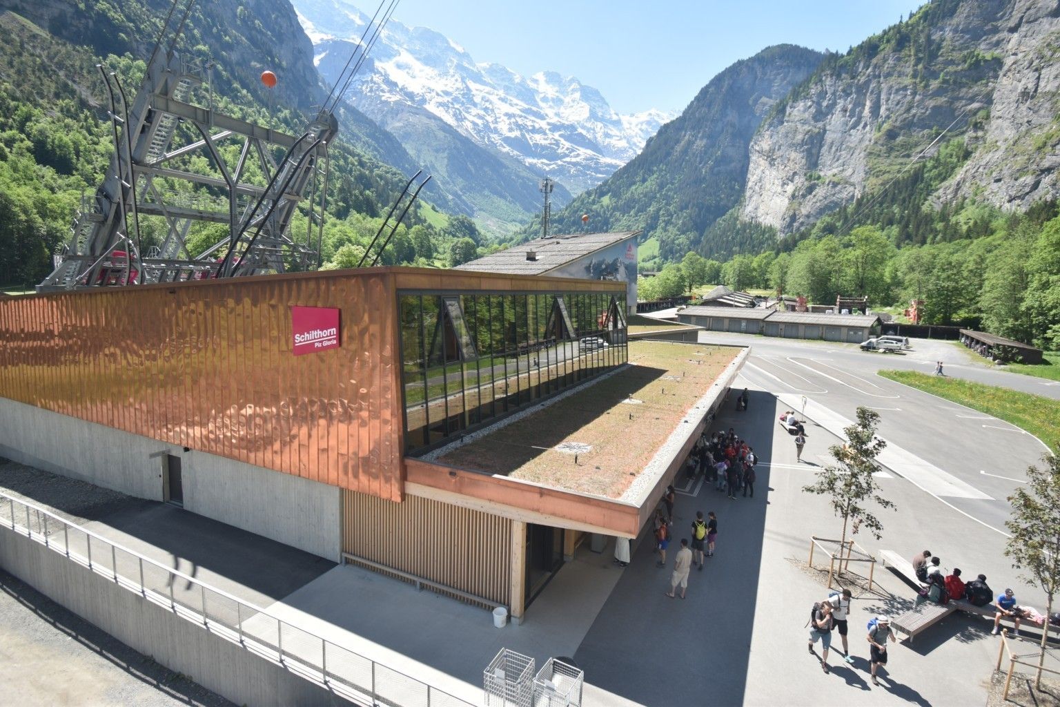 Lauterbrunnen: Stechelberg Bau Public