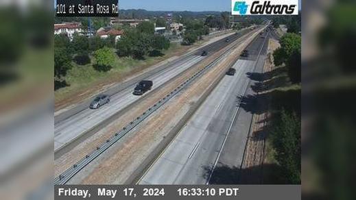Traffic Cam Atascadero › South: US-101: Santa Rosa