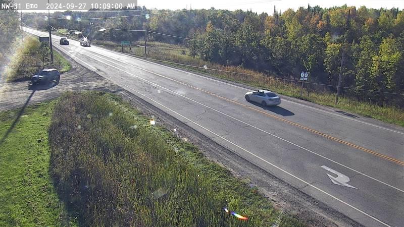 Traffic Cam Barwick: Highway 11 and Highway