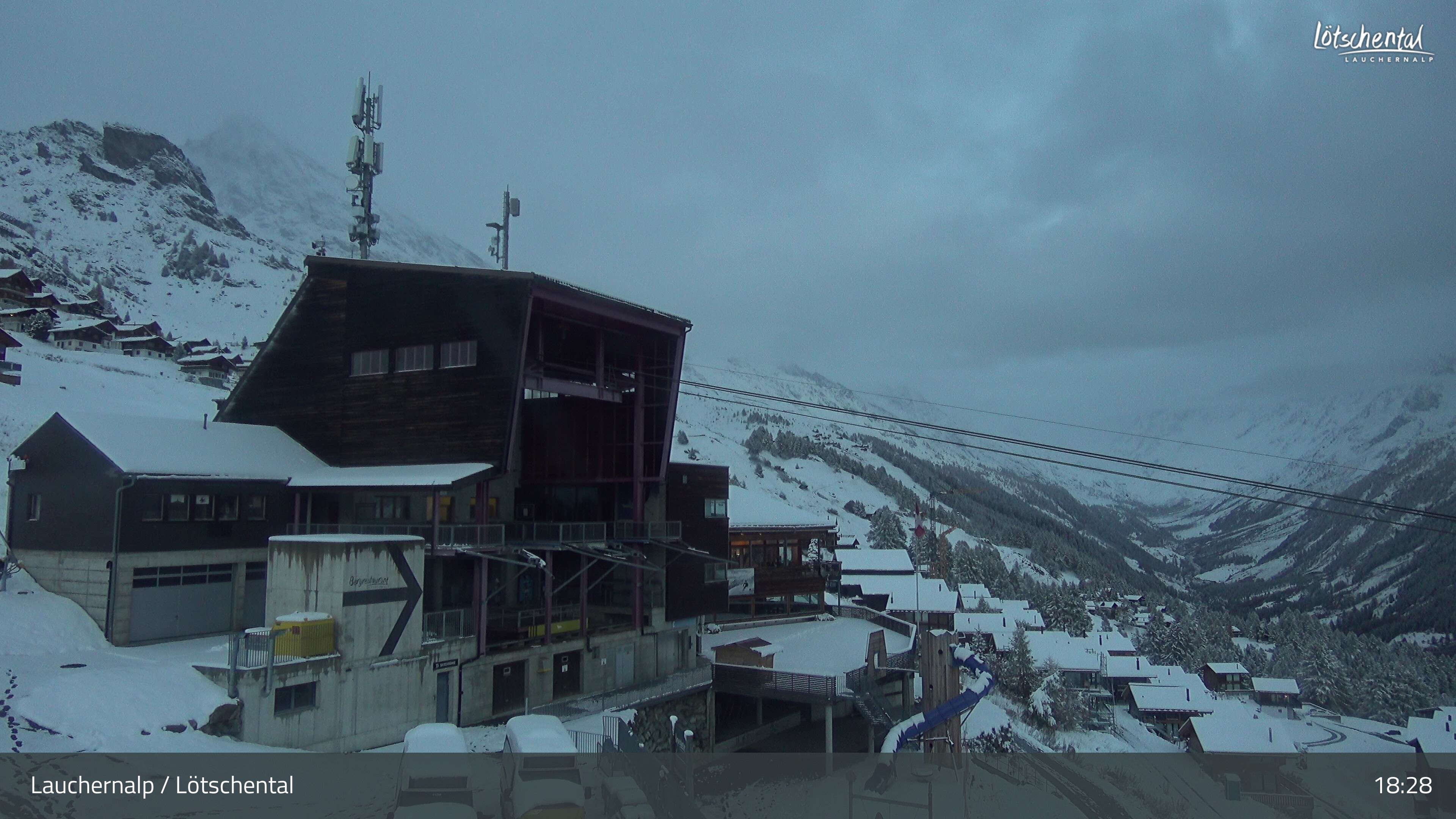 Wiler: Lauchernalp - Bergstation Luftseilbahn - Lauchernalp, Bergstation Lauchernalp