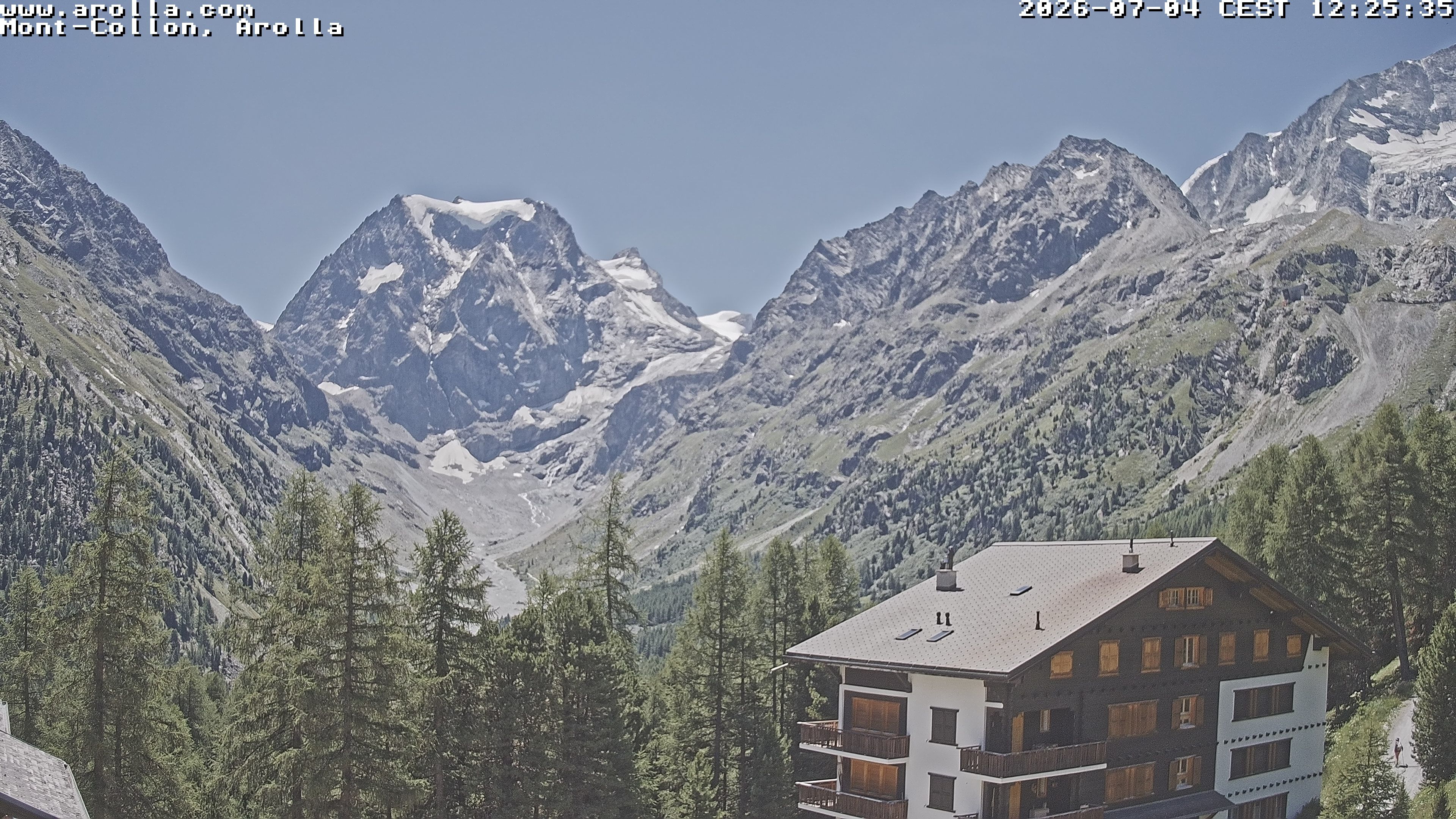 Arolla › Norden: Mont Collon