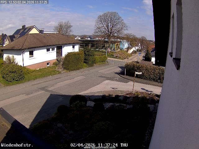 See Breckerfeld Wiedenhofstrasse Live Webcam Weather Report In Breckerfeld North Rhine Westphalia De Seecam