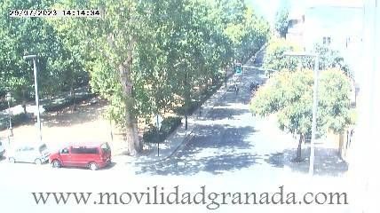 Traffic Cam Granada: Paseo de la Bomba