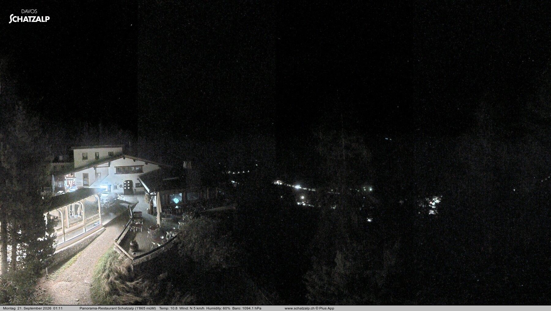 Davos: Schatzalp Panorama-Restaurant
