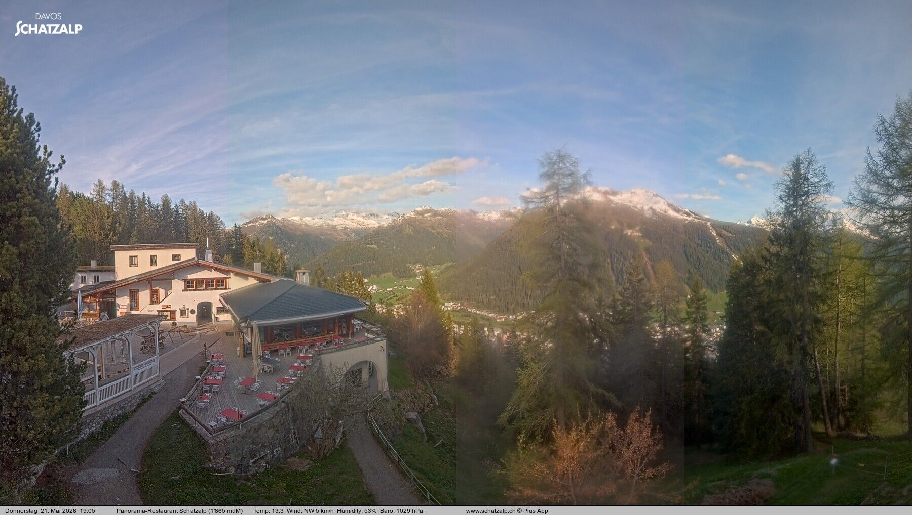 Davos: Schatzalp Panorama-Restaurant