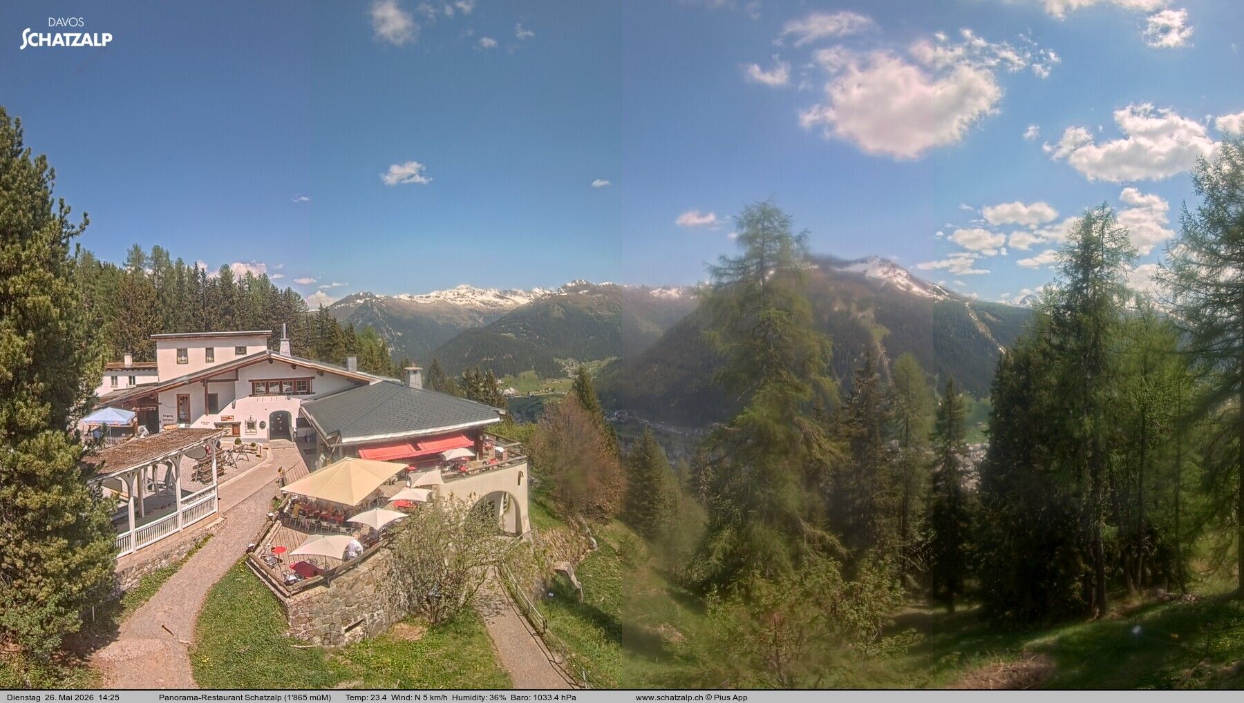 Davos: Schatzalp Panorama-Restaurant