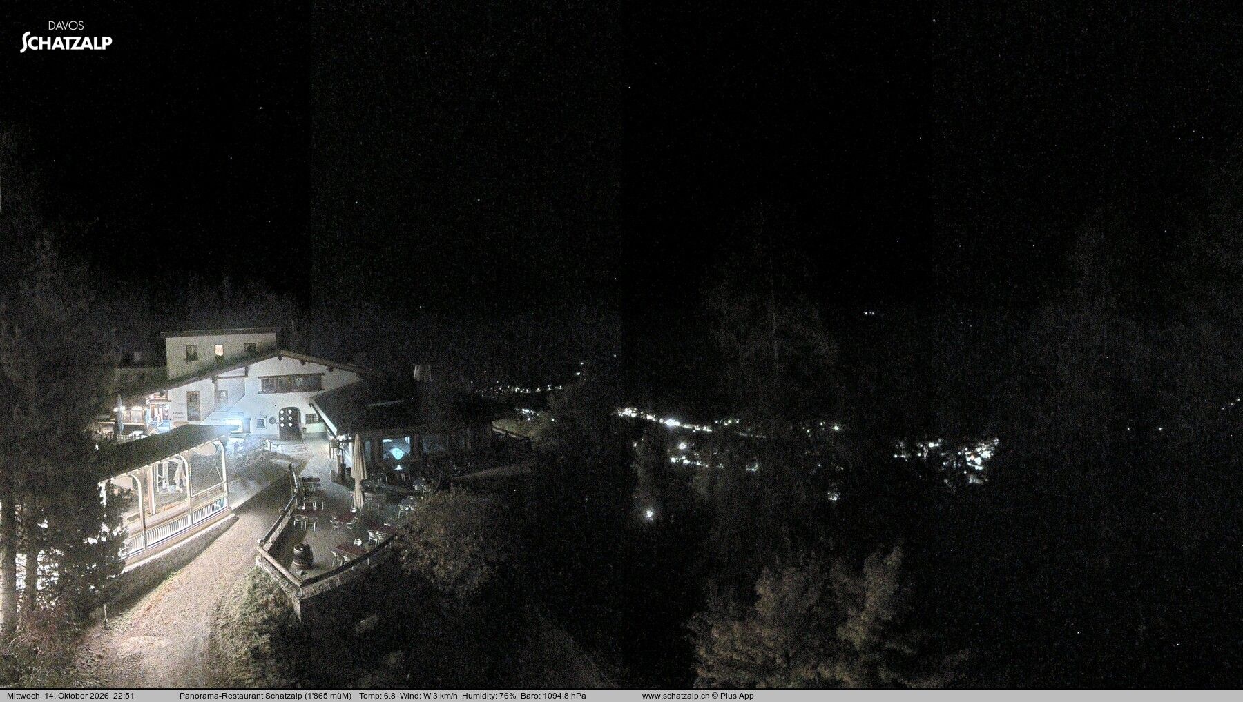Davos: Schatzalp Panorama-Restaurant