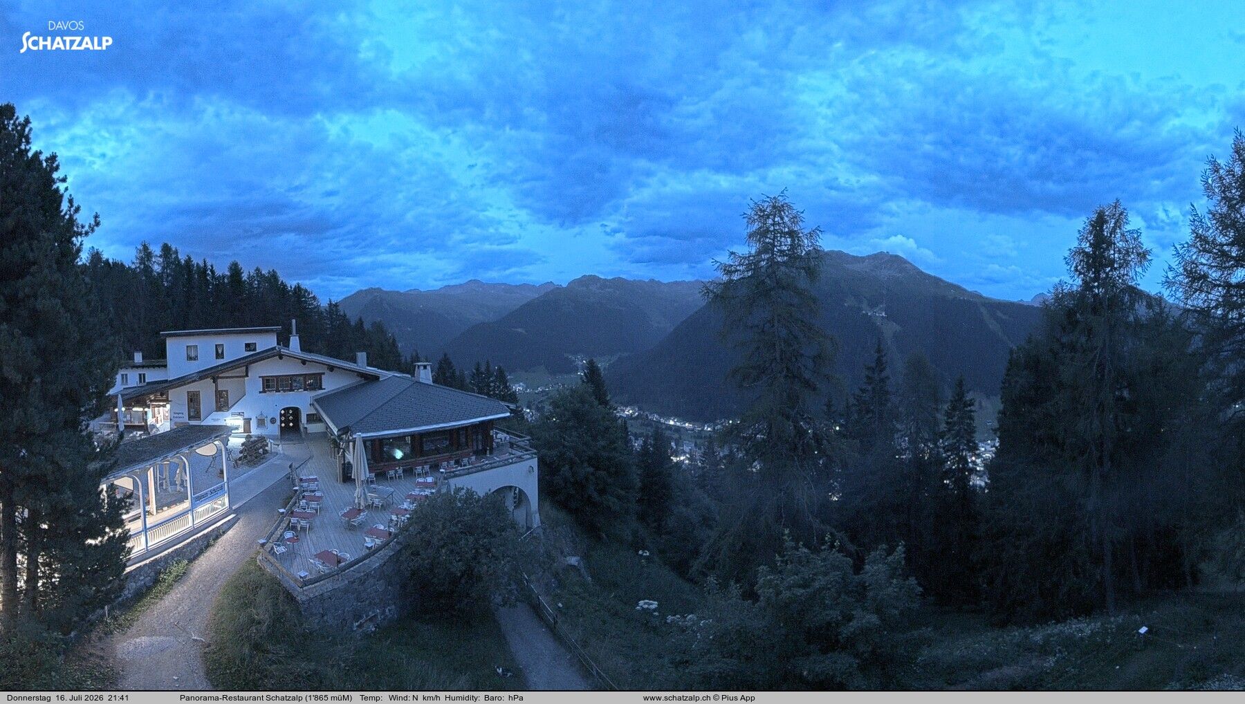 Davos: Schatzalp Panorama-Restaurant
