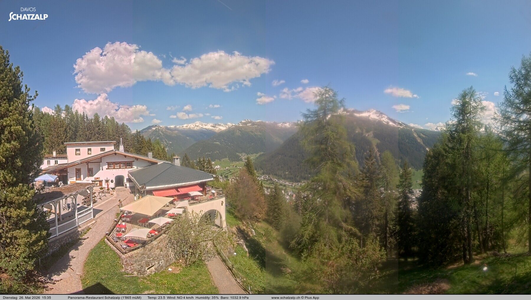 Davos: Schatzalp Panorama-Restaurant