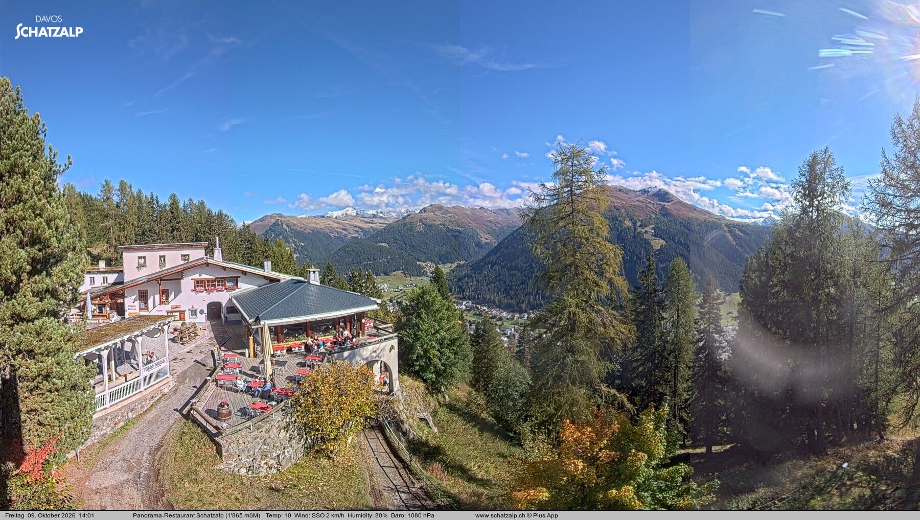 Davos: Schatzalp Panorama-Restaurant