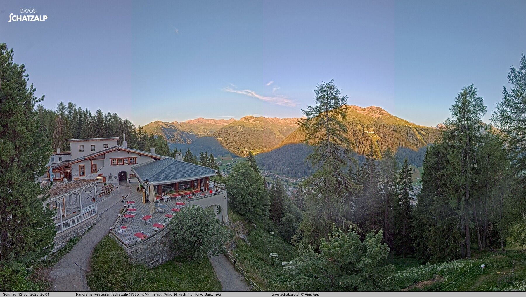 Davos: Schatzalp Panorama-Restaurant