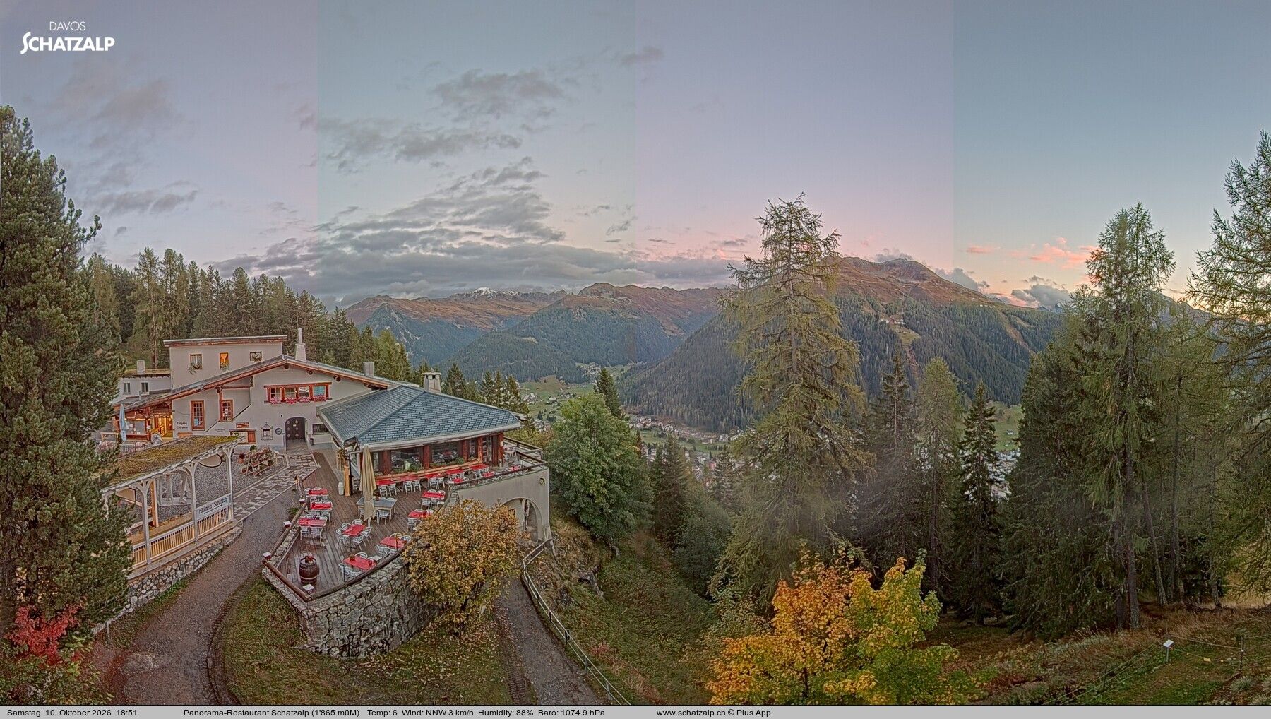 Davos: Schatzalp Panorama-Restaurant