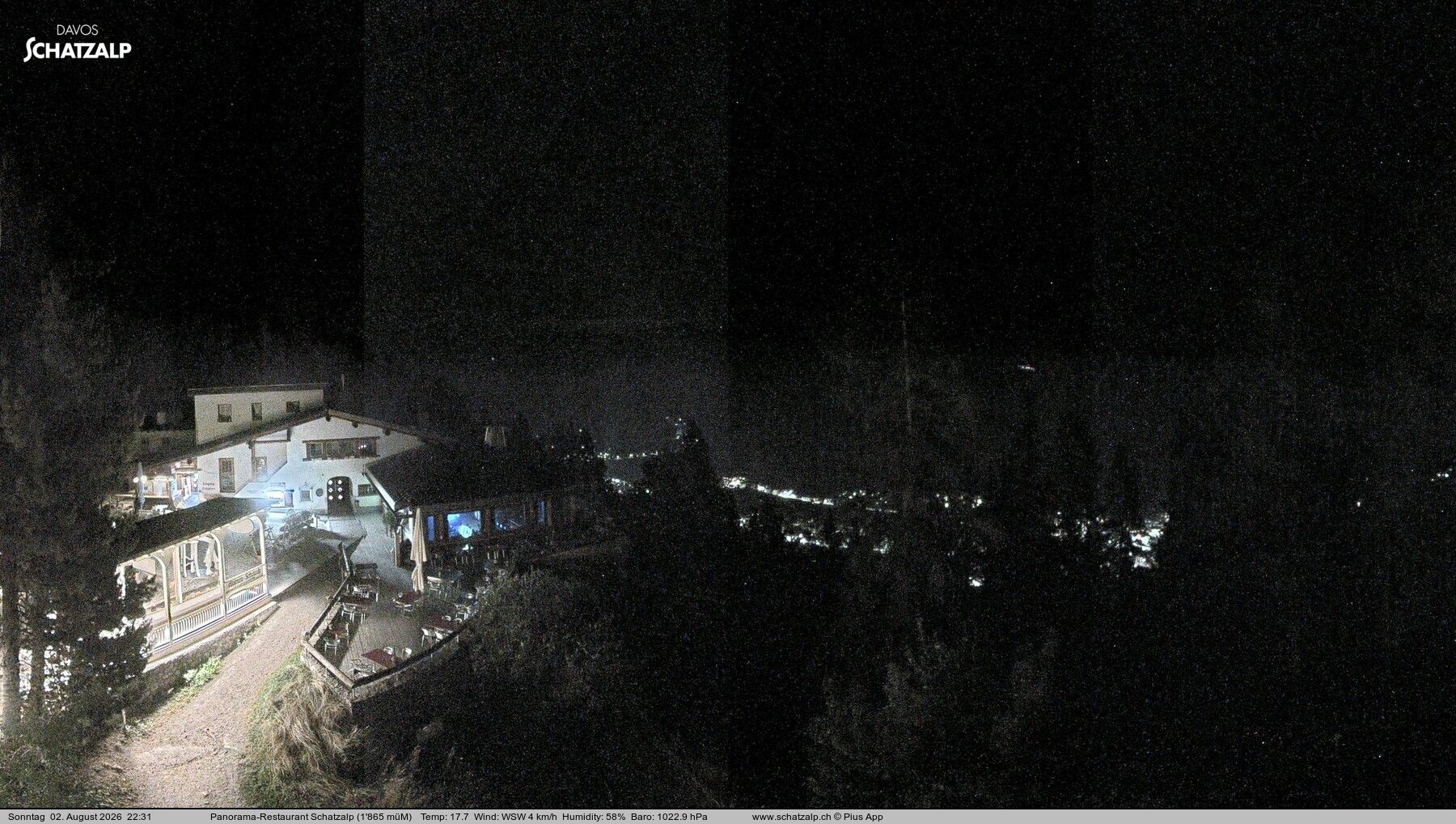 Davos: Schatzalp Panorama-Restaurant