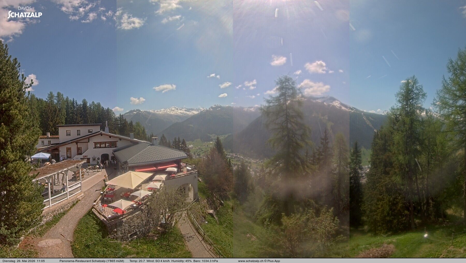 Davos: Schatzalp Panorama-Restaurant