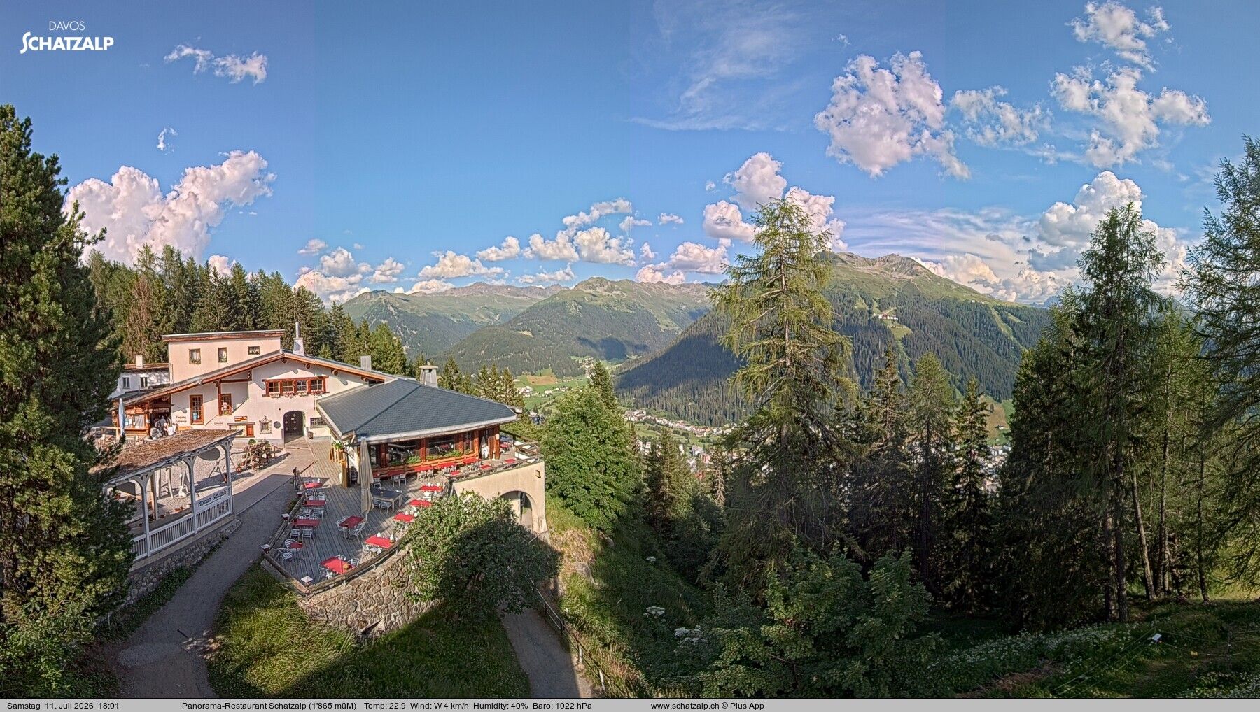 Davos: Schatzalp Panorama-Restaurant