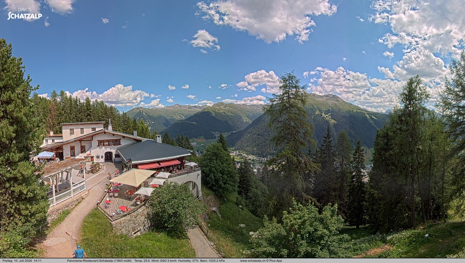Davos: Schatzalp Panorama-Restaurant