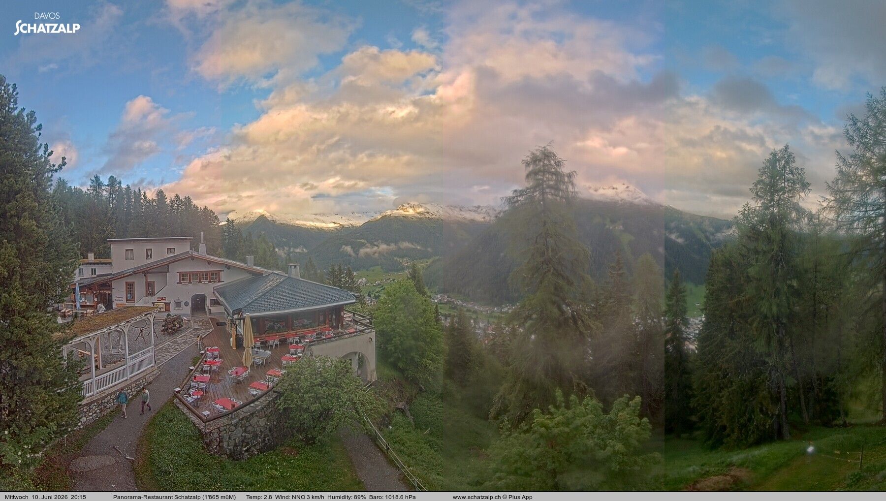Davos: Schatzalp Panorama-Restaurant