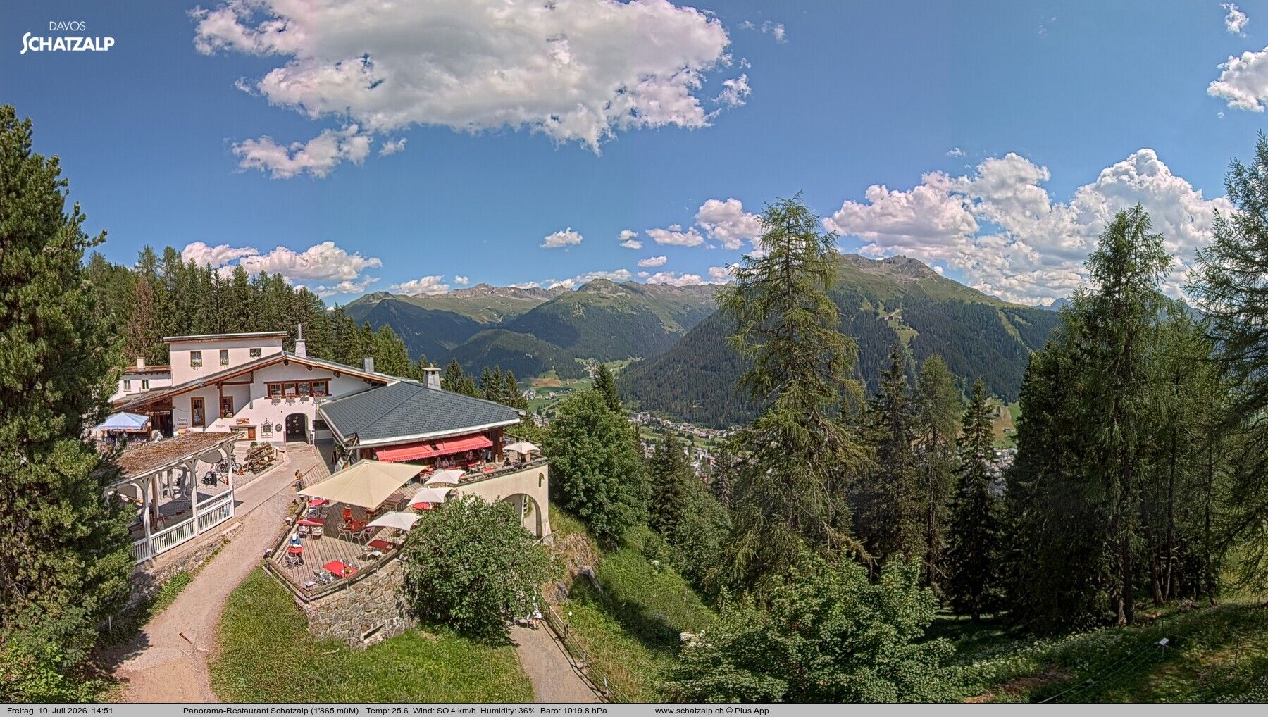 Davos: Schatzalp Panorama-Restaurant