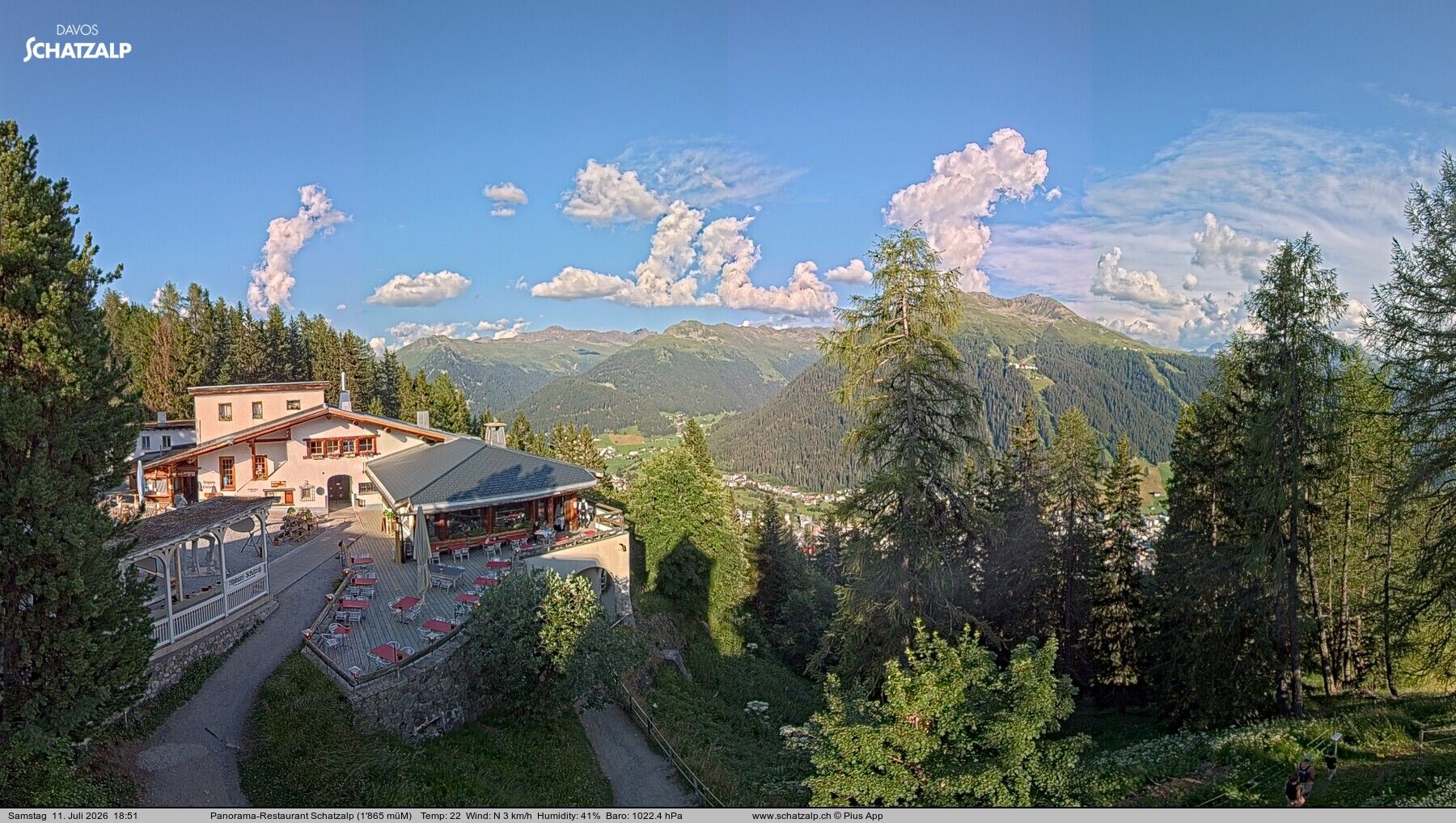 Davos: Schatzalp Panorama-Restaurant