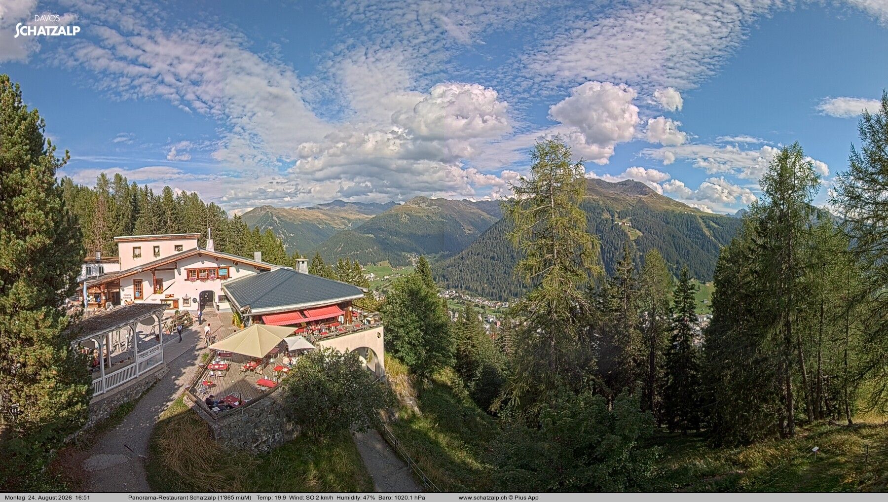 Davos: Schatzalp Panorama-Restaurant