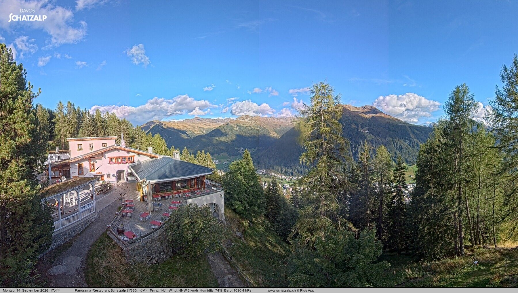 Davos: Schatzalp Panorama-Restaurant