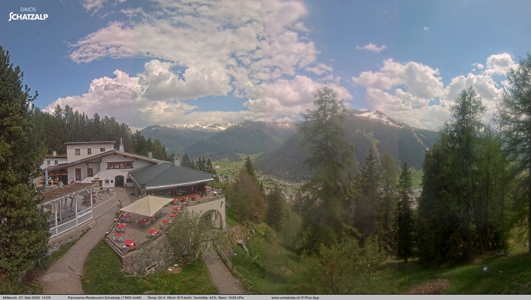 Davos: Schatzalp Panorama-Restaurant