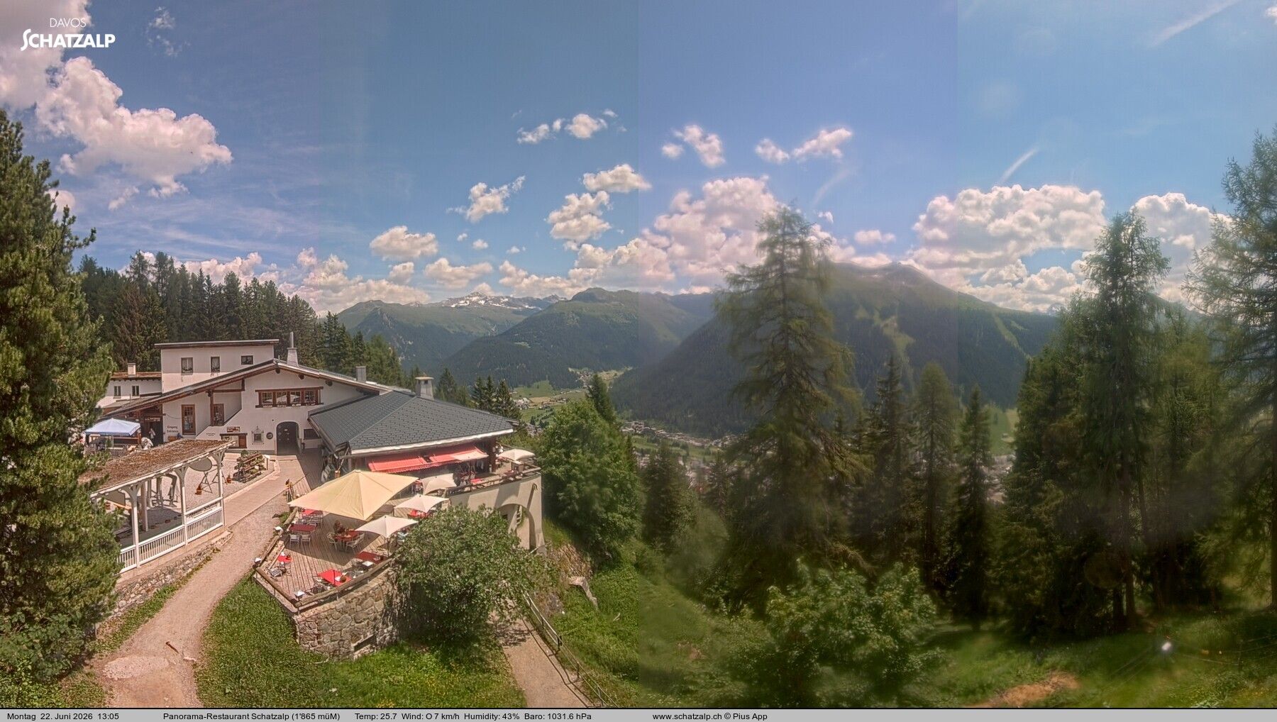 Davos: Schatzalp Panorama-Restaurant