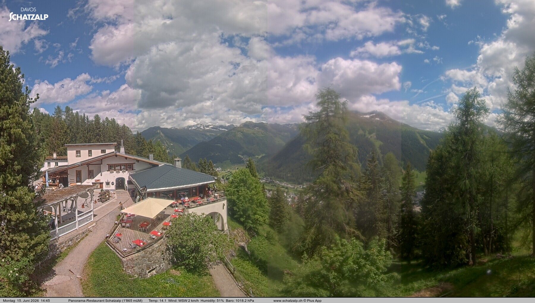 Davos: Schatzalp Panorama-Restaurant