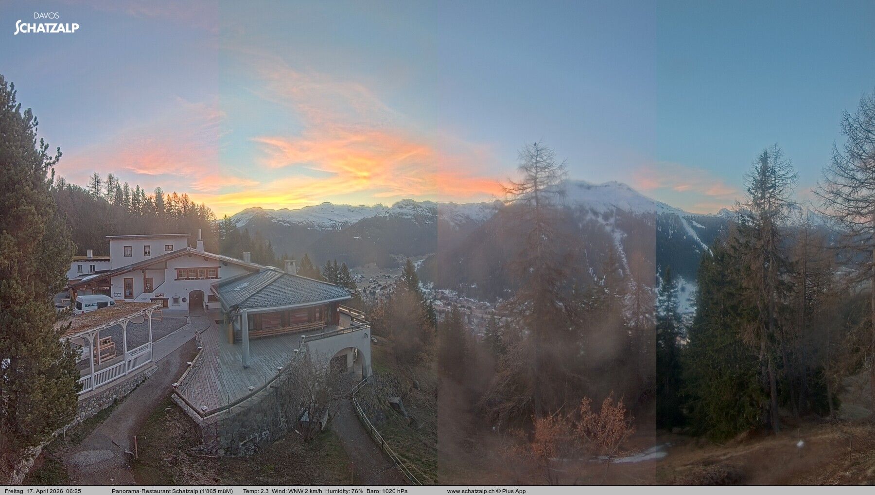 Davos: Schatzalp Panorama-Restaurant