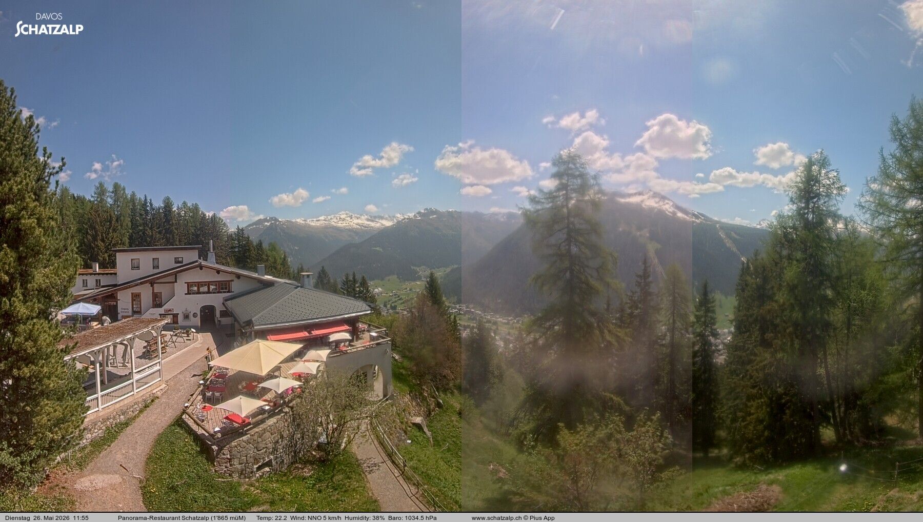 Davos: Schatzalp Panorama-Restaurant