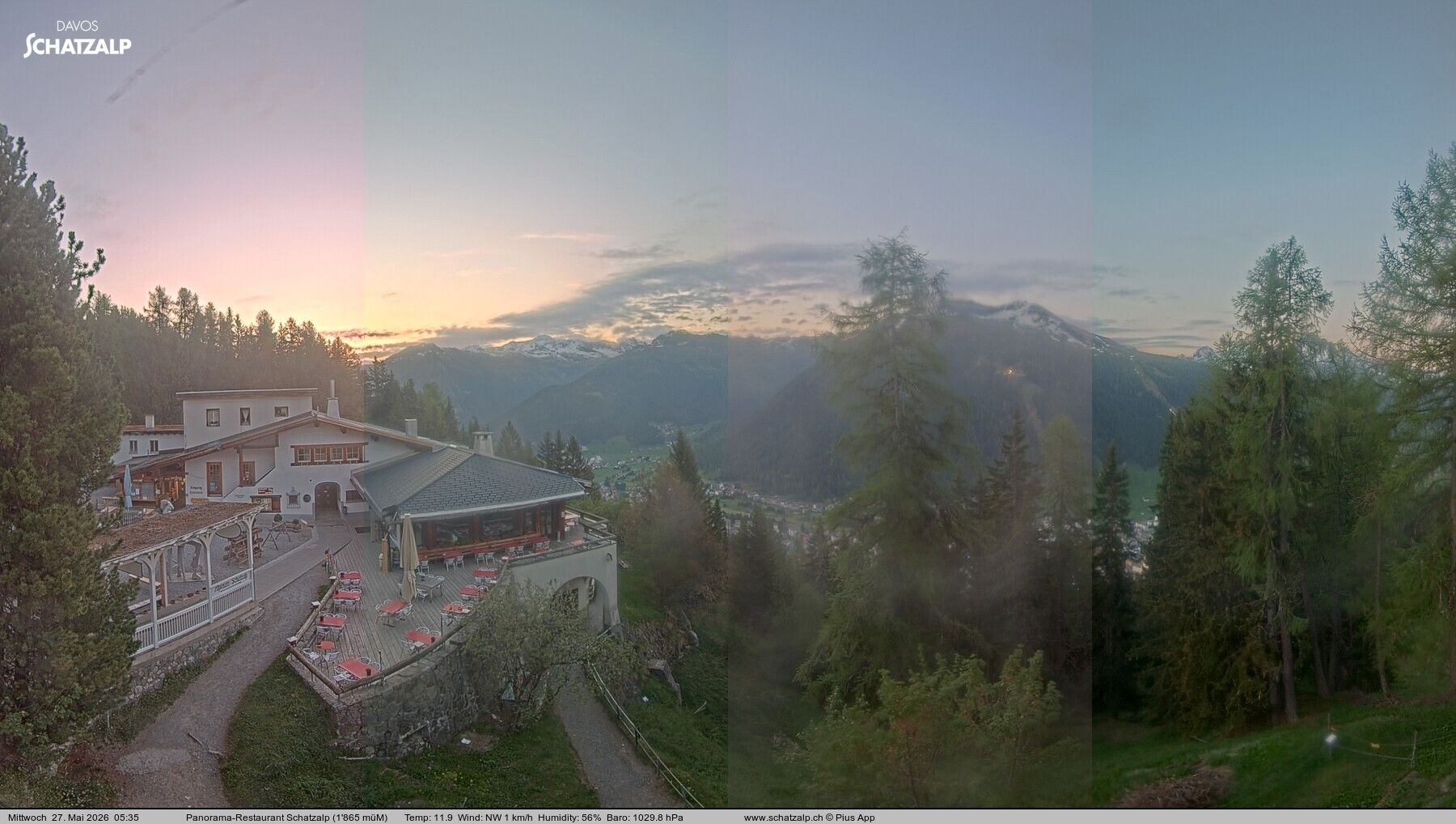 Davos: Schatzalp Panorama-Restaurant