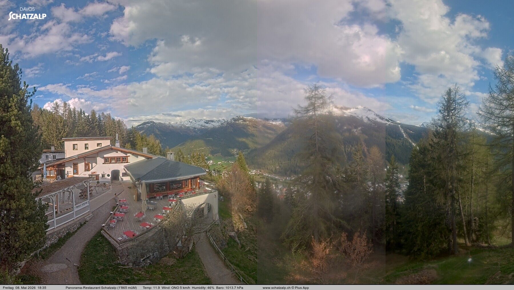 Davos: Schatzalp Panorama-Restaurant