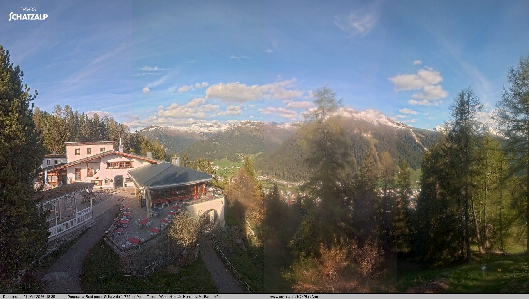 Davos: Schatzalp Panorama-Restaurant