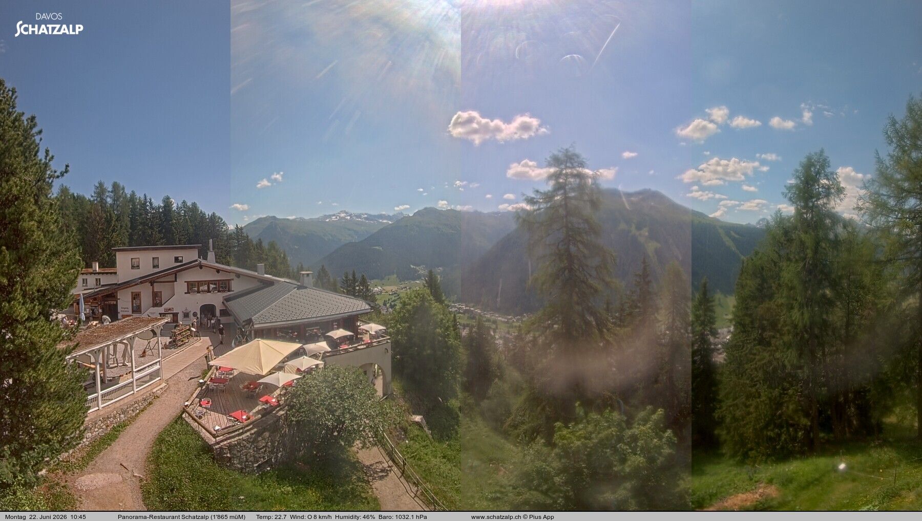 Davos: Schatzalp Panorama-Restaurant