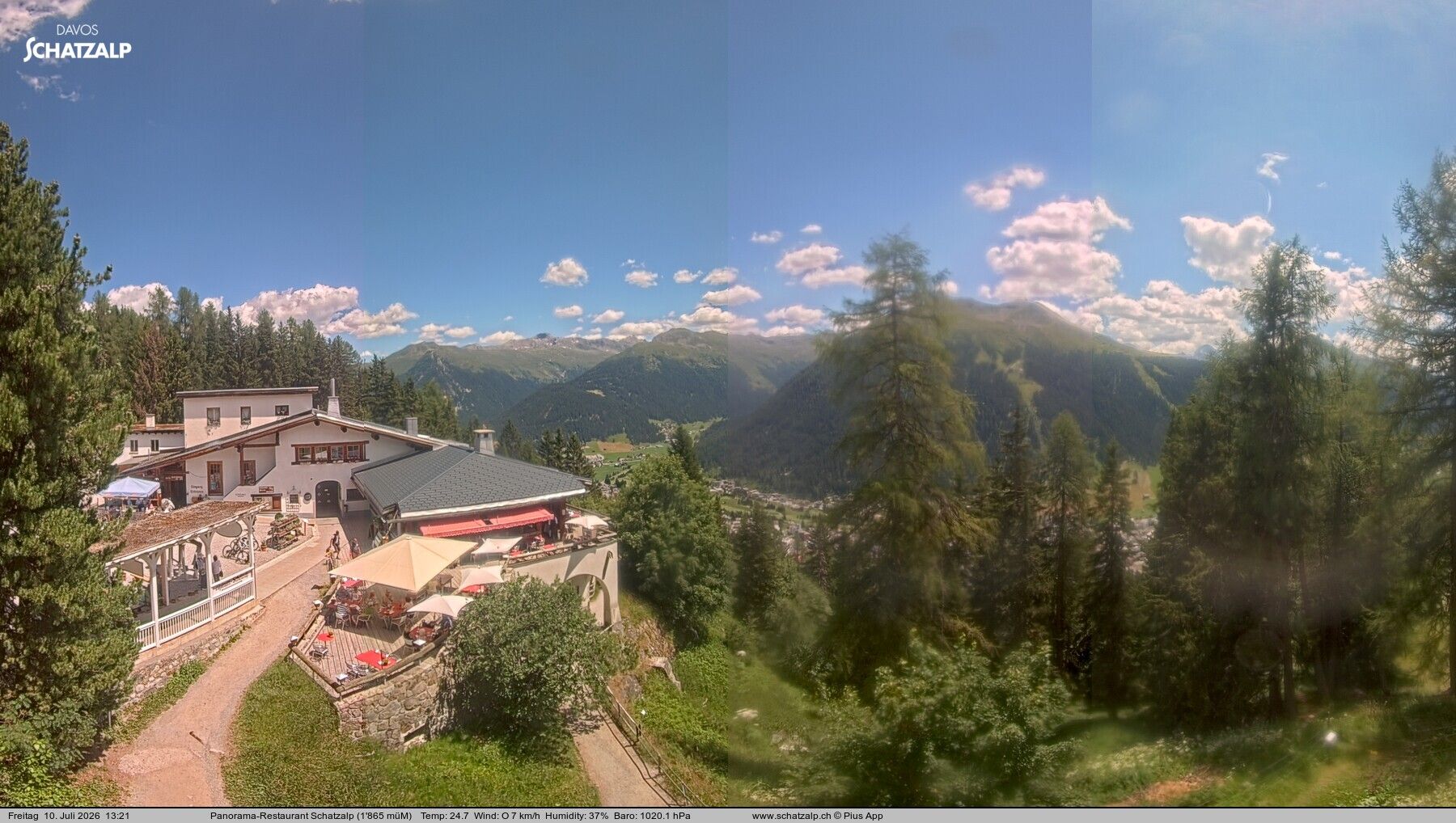 Davos: Schatzalp Panorama-Restaurant