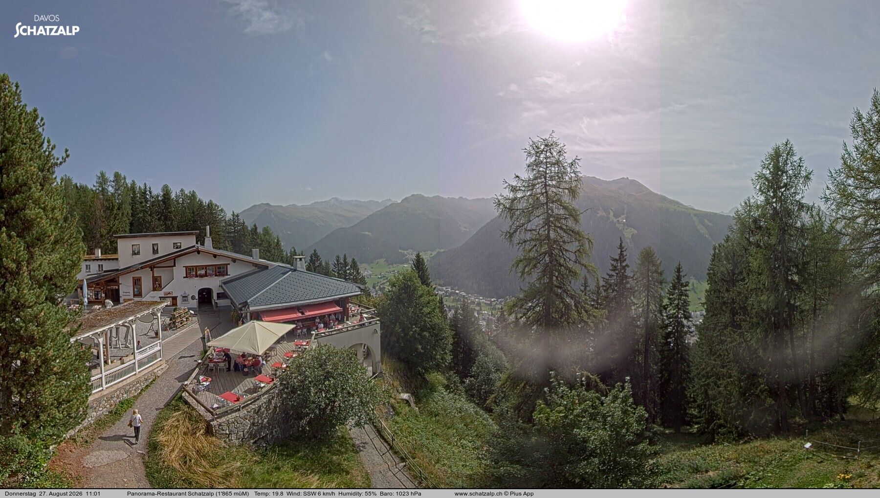 Davos: Schatzalp Panorama-Restaurant